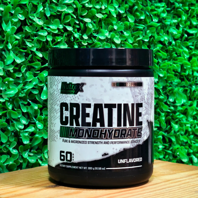 كرياتين مونوهيدرات - NUTREX - 60 جرعة - وزن 300 جم