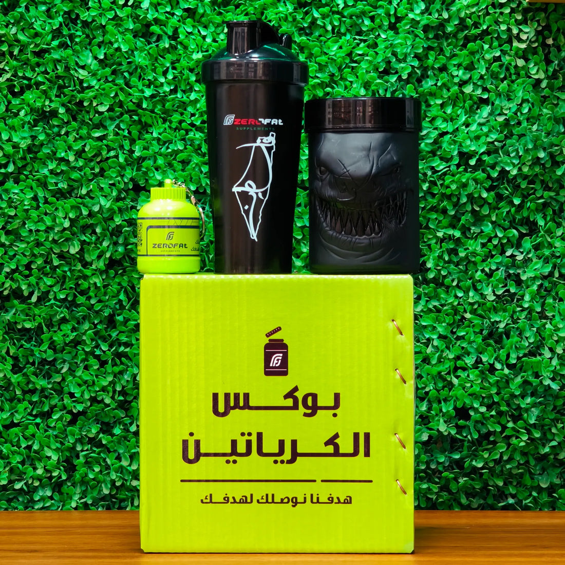بوكس كرياتين القرش ون رو مونوهيدرات - 100 جرعة